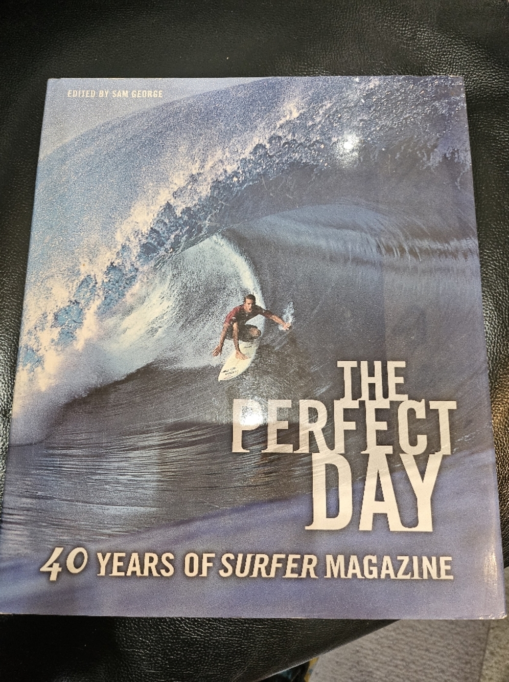 Surf Photography Coffee Table Book - Deep Blue Wave Cover